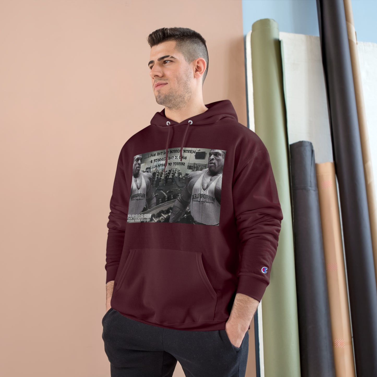 Motivational Champion Hoodie - Inspired by Strength and Determination