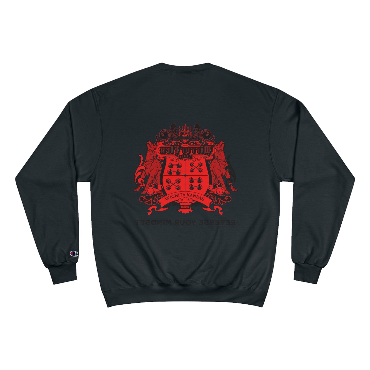 Champion Sweatshirt - 'No One Remembers the Outsider' Statement Crewneck - Stylish, Comfortable, Perfect for Friends and Family Gatherings