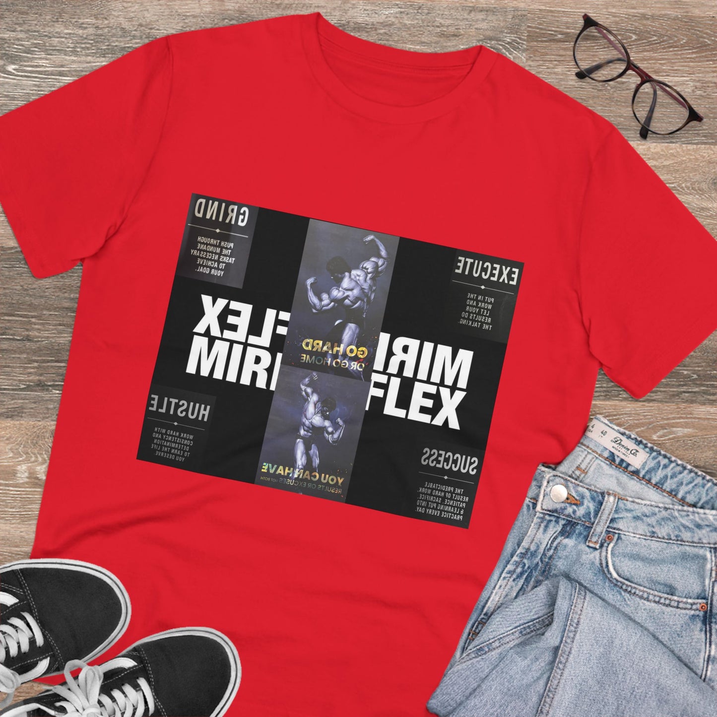 Unisex Organic Creator T-Shirt - Mirror Flex Graphic Tee