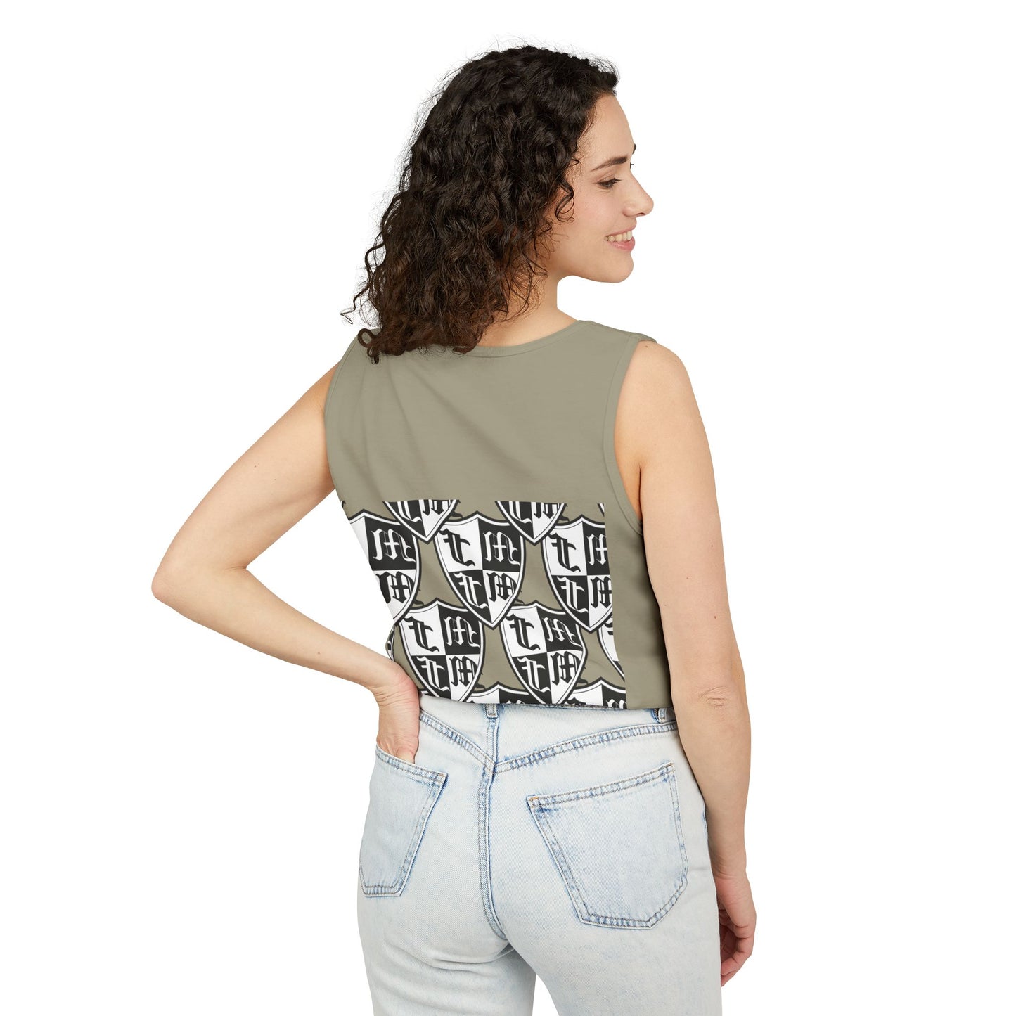 Unisex Garment-Dyed Tank Top - 'I Came to Win' Motivational Gym Wear