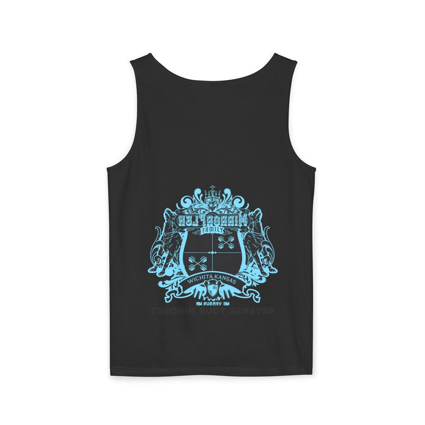 Unisex Tank Top - 'Reverse Your Mindset' Motivational Graphic Tee