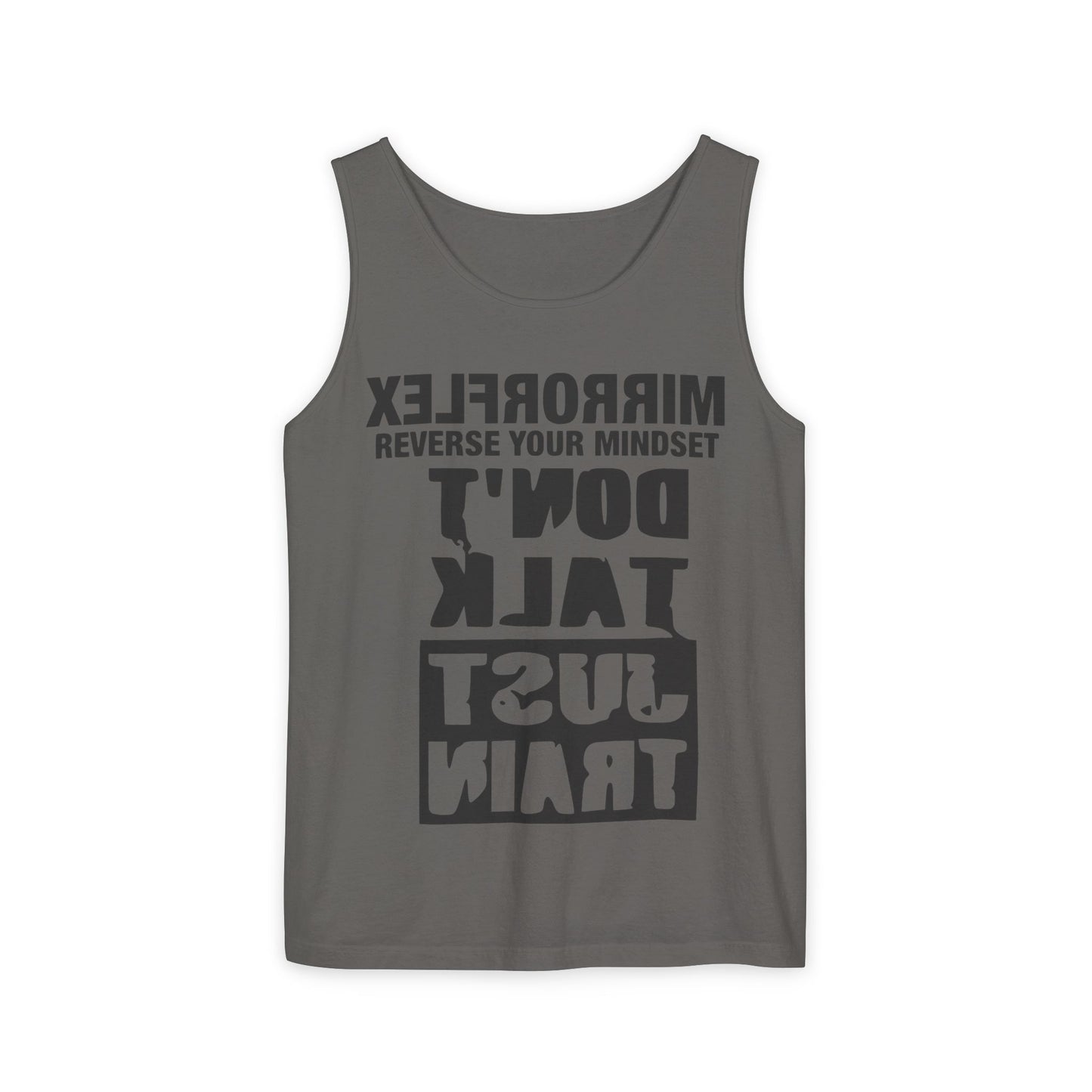 Motivational Unisex Tank Top - 'Reverse Your Mindset'