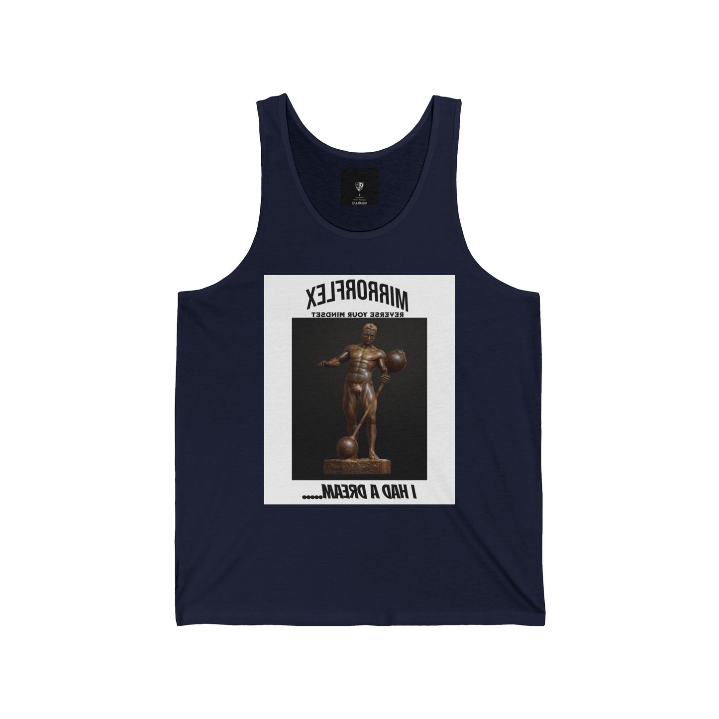 Inspirational Fitness Tank - "I Had A Dream" Unisex Jersey Tank