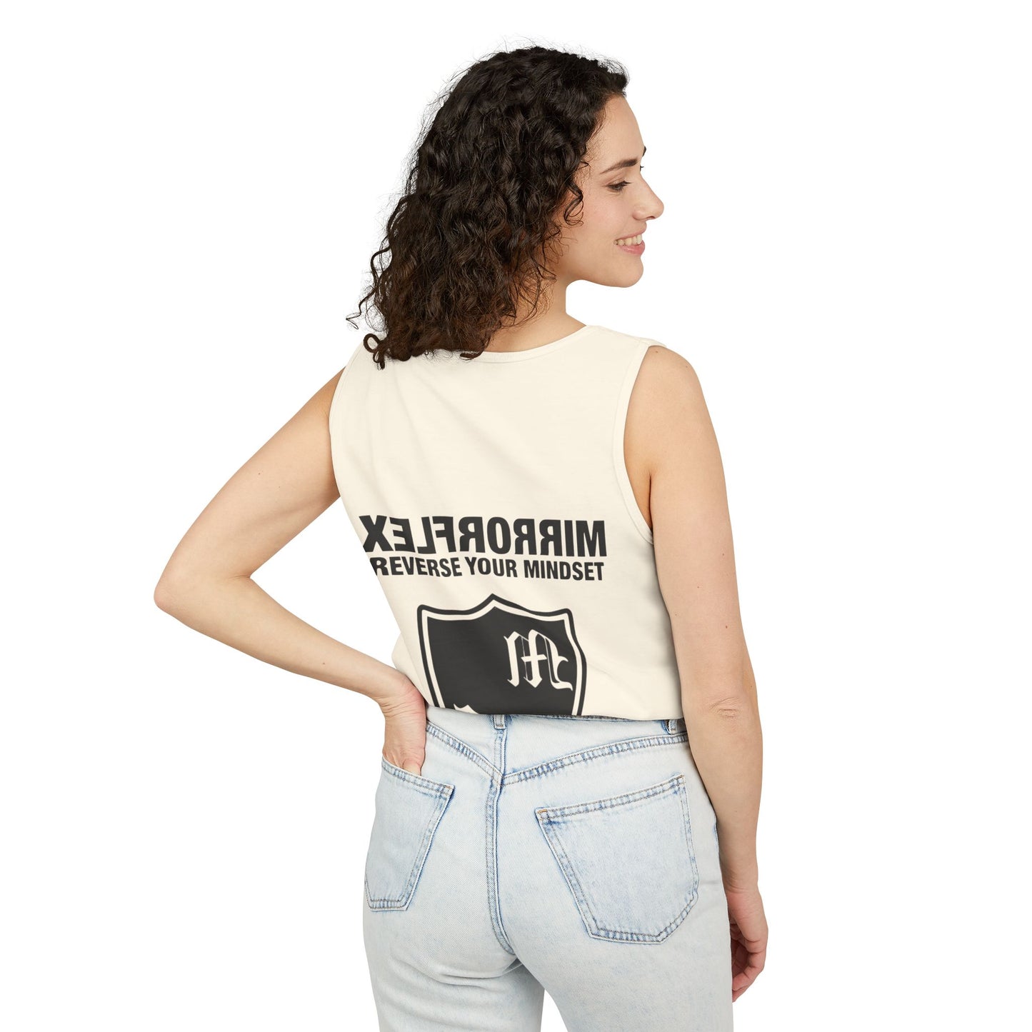 Motivational Unisex Tank Top - 'Reverse Your Mindset'