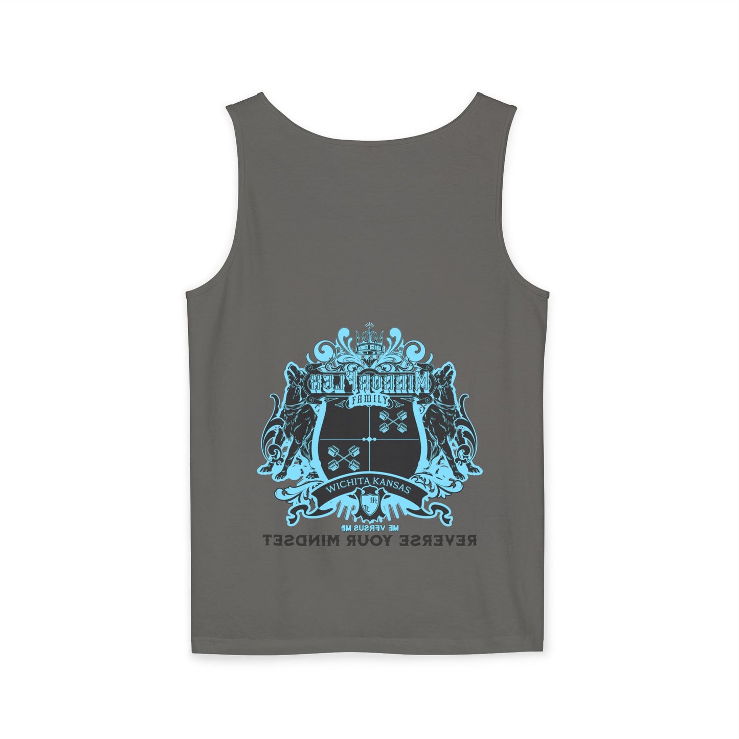 Unisex Tank Top - 'Reverse Your Mindset' Motivational Graphic Tee