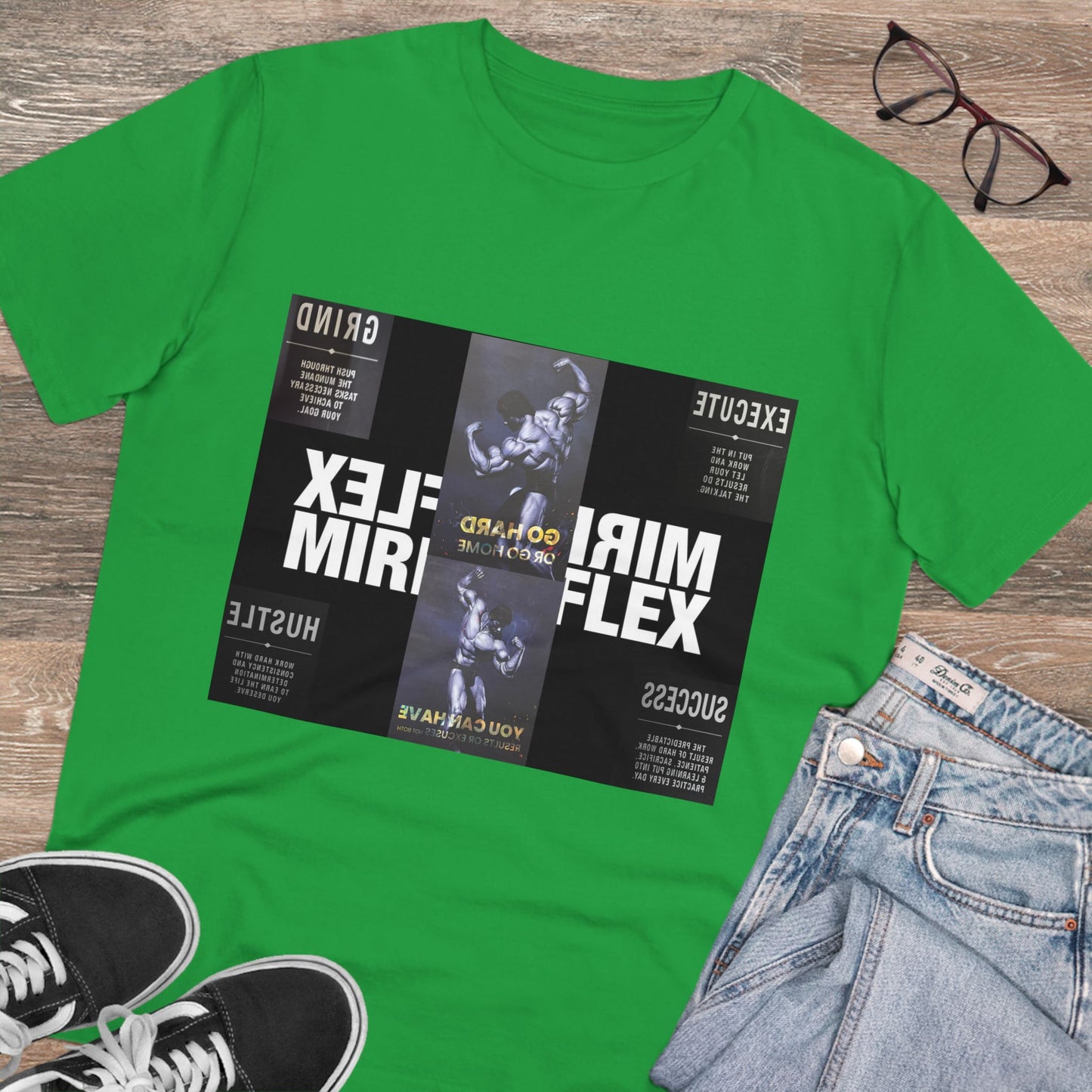 Unisex Organic Creator T-Shirt - Mirror Flex Graphic Tee