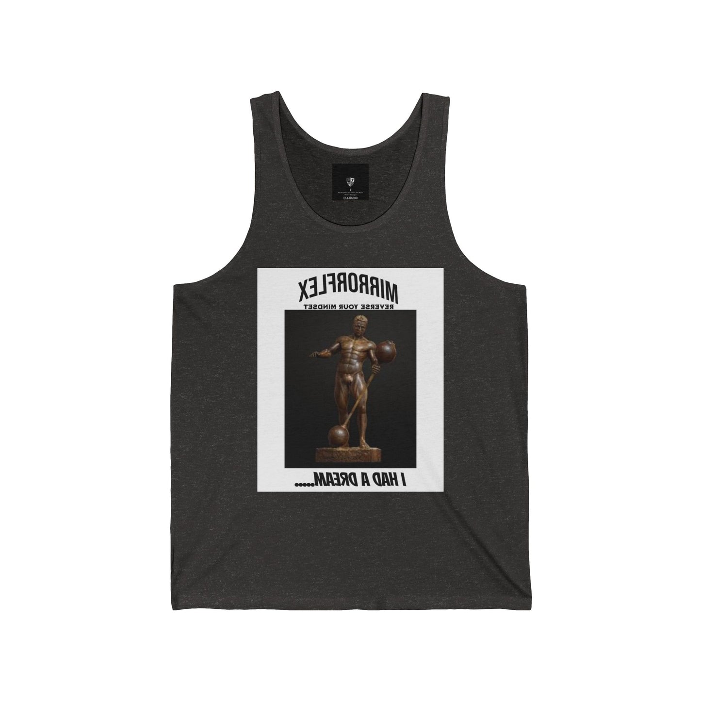 Inspirational Fitness Tank - "I Had A Dream" Unisex Jersey Tank