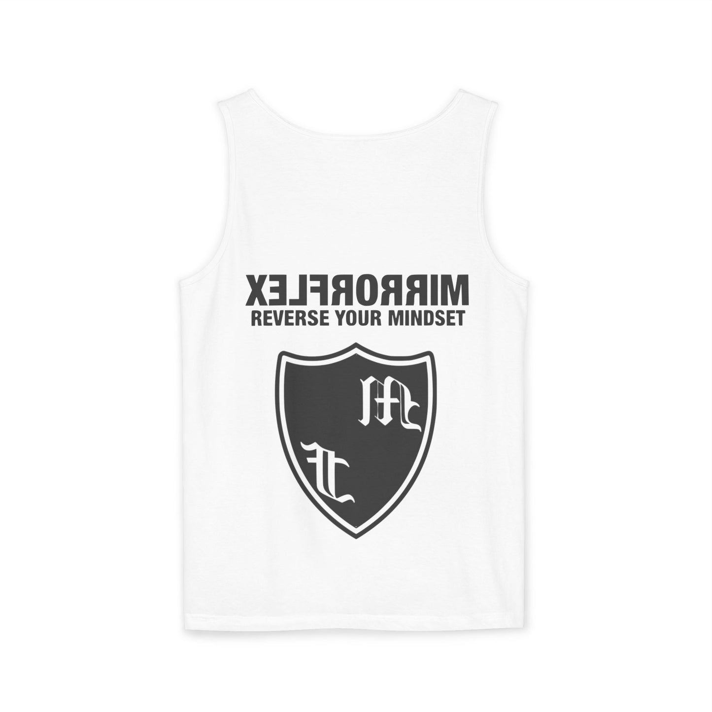 Motivational Unisex Tank Top - 'Reverse Your Mindset'