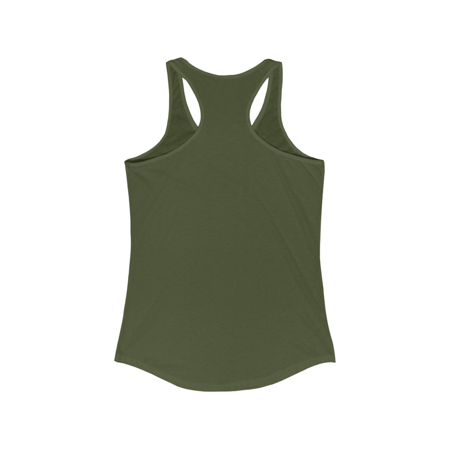 Inspirational Racerback Tank Top - "Don't Count the Days, Make the Days Count"