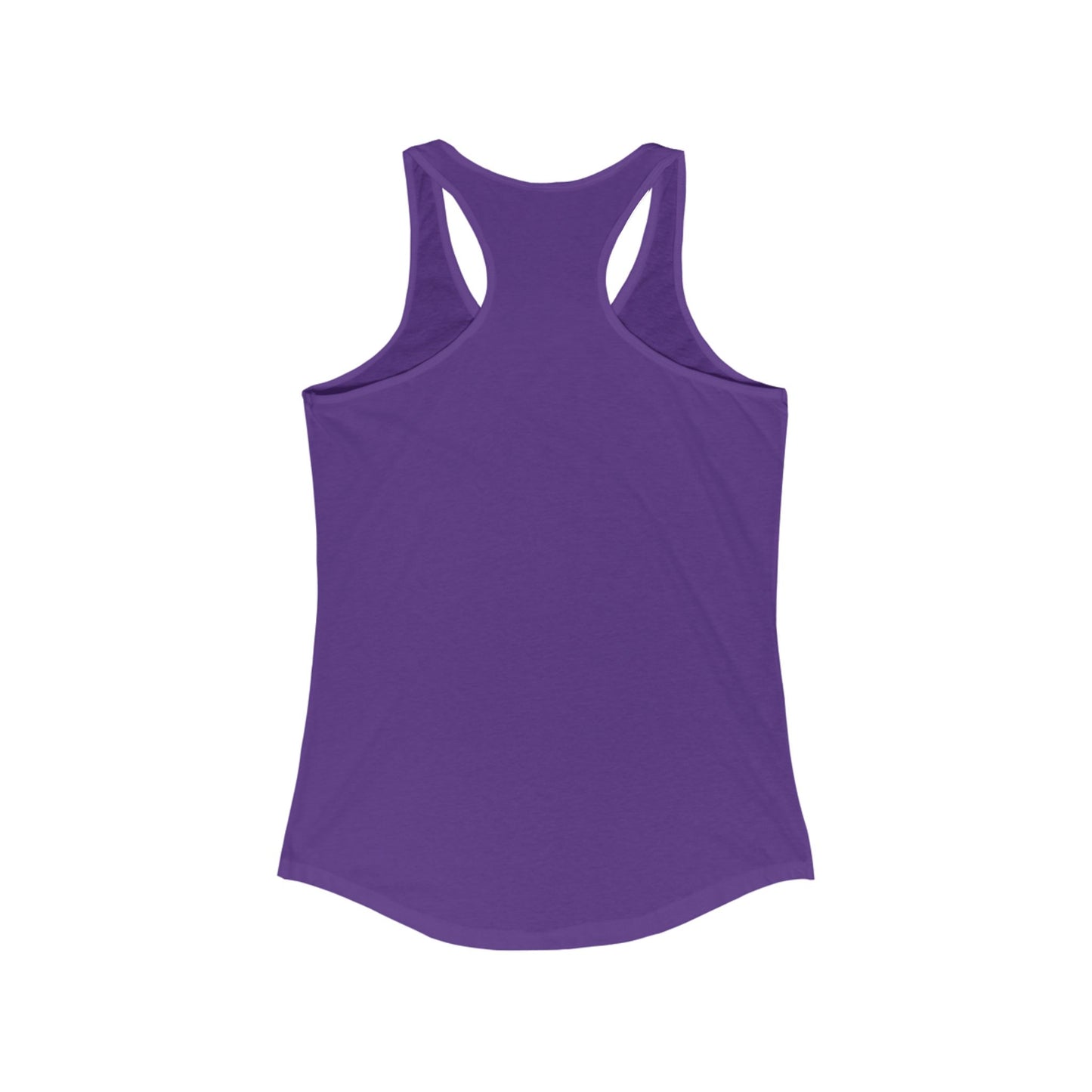 Inspirational Racerback Tank Top - "Don't Count the Days, Make the Days Count"