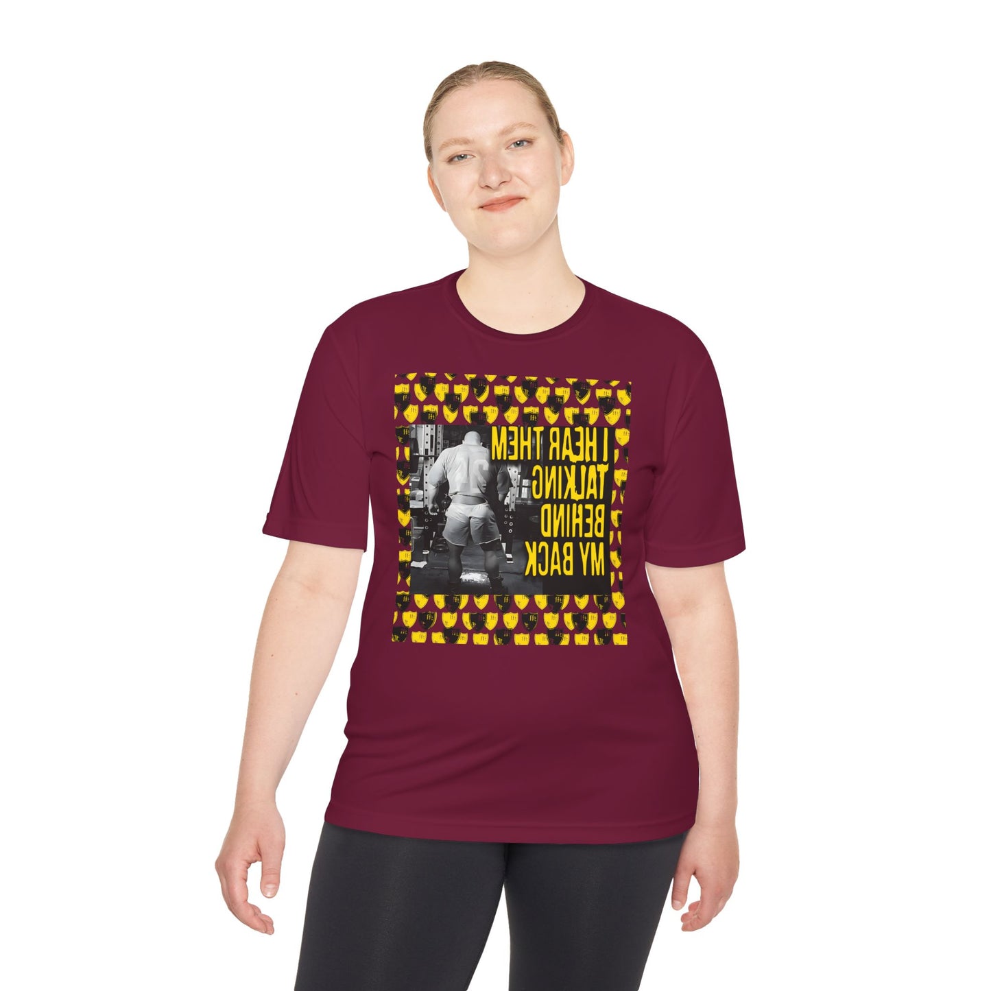 Motivational Unisex Moisture Wicking Tee - Workout & Fitness Gear
