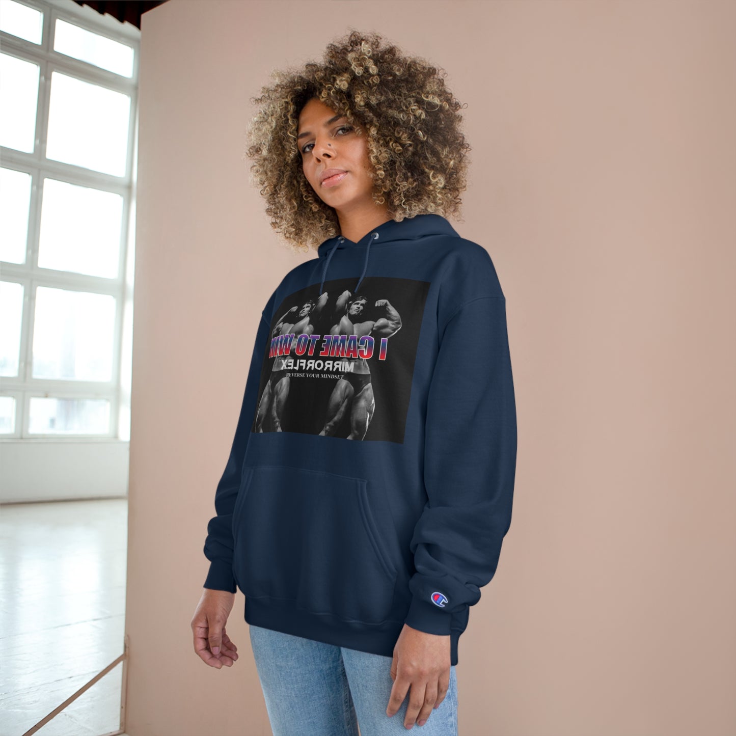 I Came to Win Champion Hoodie - Motivational Workout Wear
