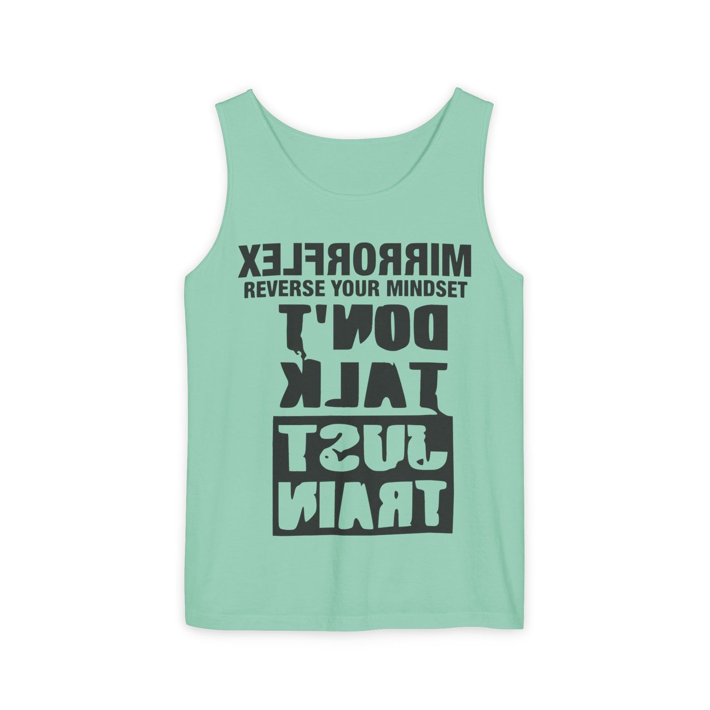 Motivational Unisex Tank Top - 'Reverse Your Mindset'