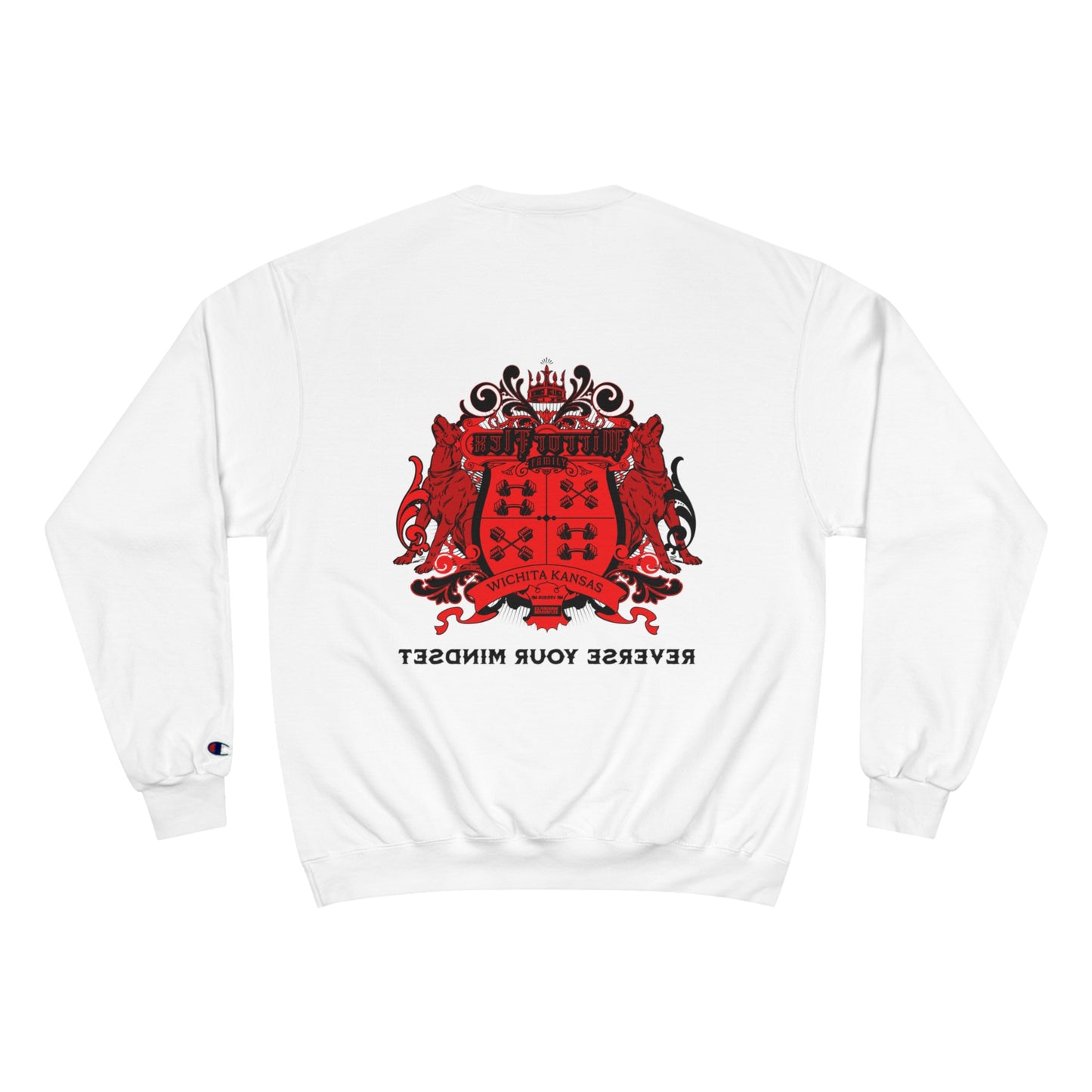 Champion Sweatshirt - 'No One Remembers the Outsider' Statement Crewneck - Stylish, Comfortable, Perfect for Friends and Family Gatherings