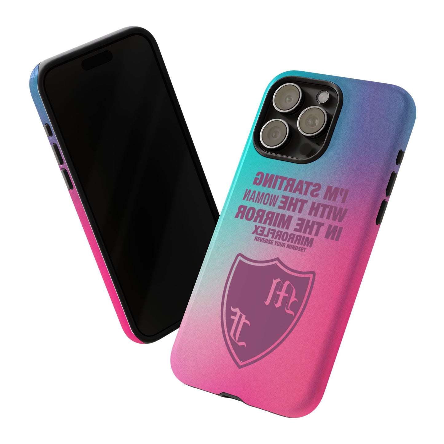 Empowering Phone Case - 'Starting with the Woman in the Mirror' Design