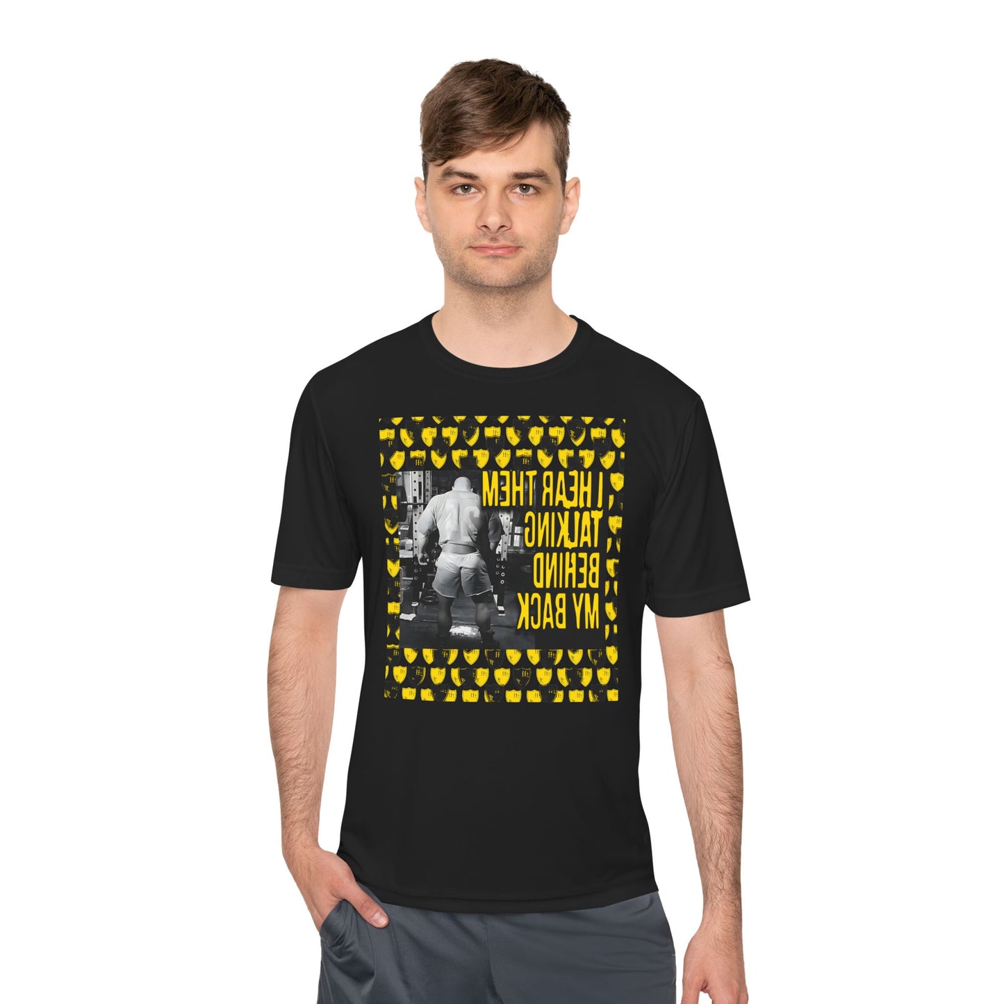 Motivational Unisex Moisture Wicking Tee - Workout & Fitness Gear