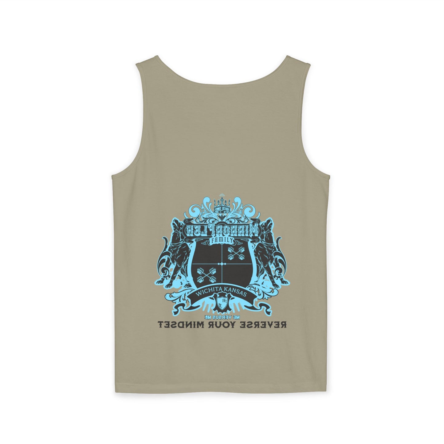 Unisex Tank Top - 'Reverse Your Mindset' Motivational Graphic Tee