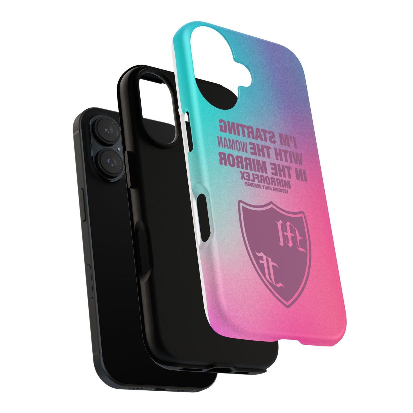Empowering Phone Case - 'Starting with the Woman in the Mirror' Design