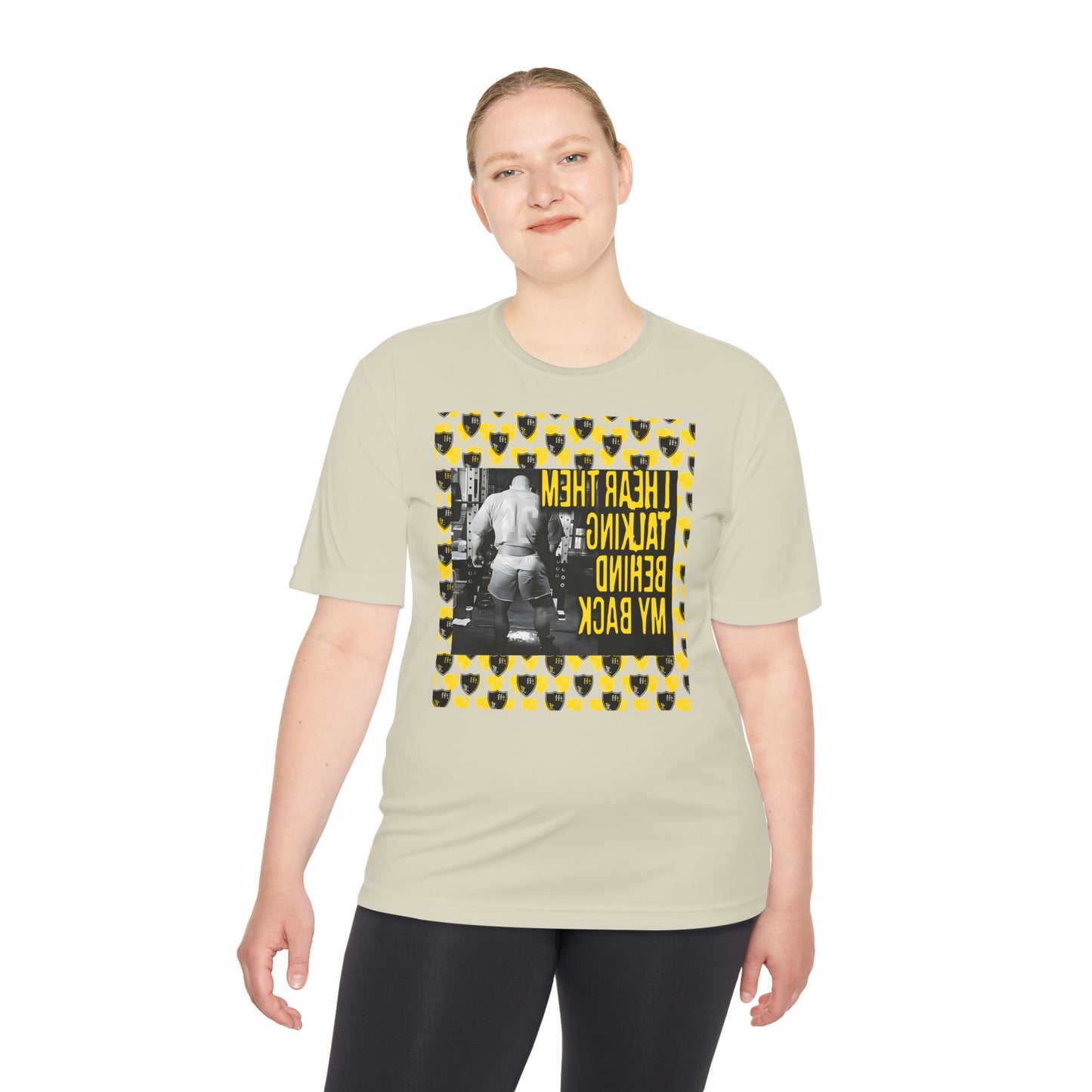 Motivational Unisex Moisture Wicking Tee - Workout & Fitness Gear