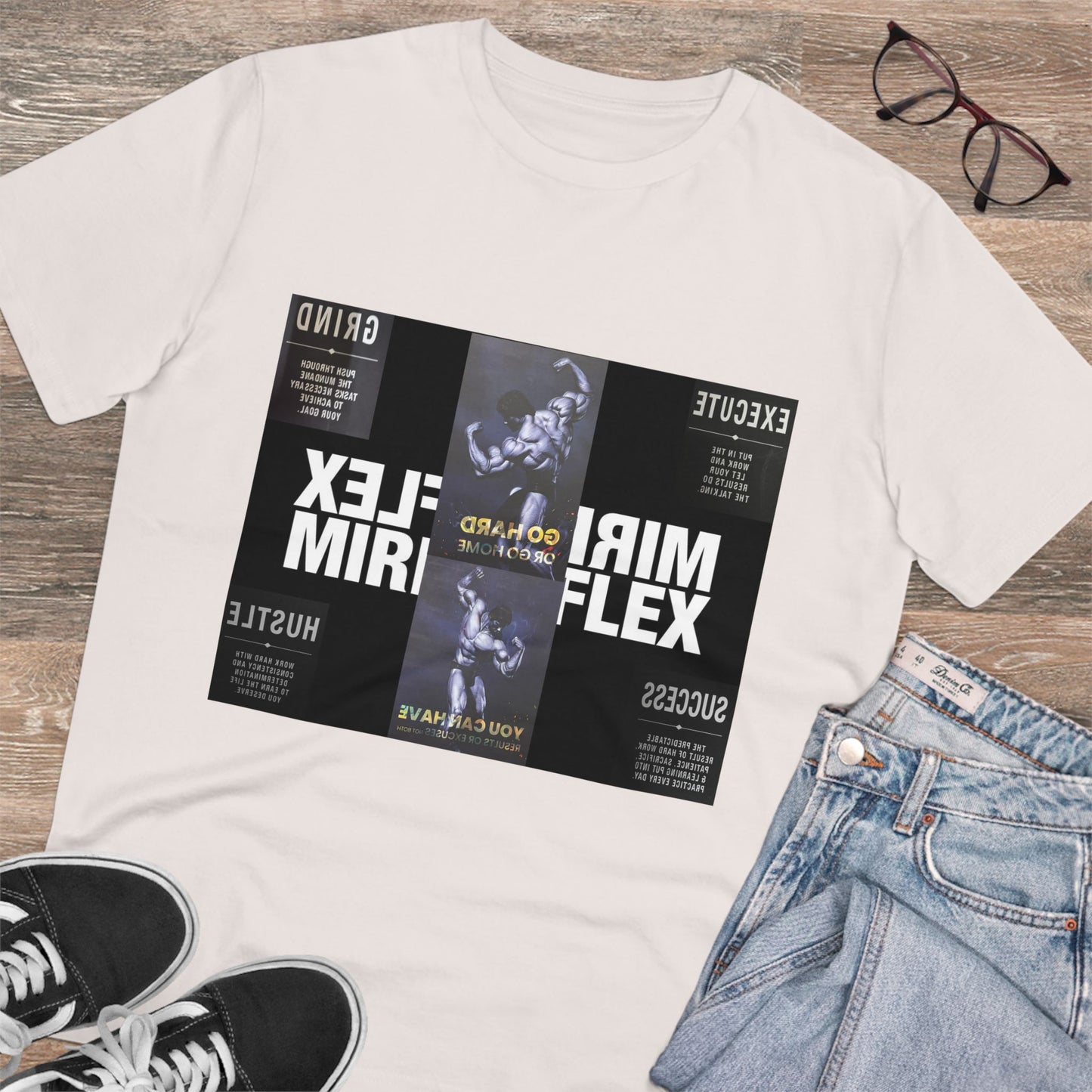 Unisex Organic Creator T-Shirt - Mirror Flex Graphic Tee