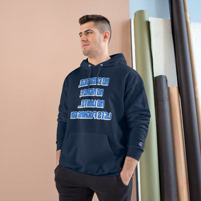 Motivational Champion Hoodie - No Excuses, No Mercy, No Limits!
