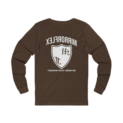 Inspirational Unisex Long Sleeve Tee - "When Times Get Tough" Quote