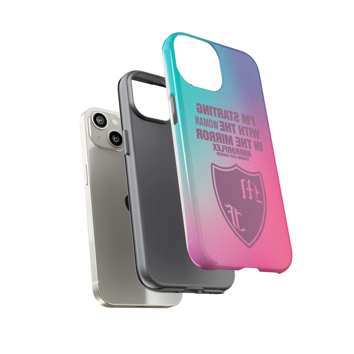 Empowering Phone Case - 'Starting with the Woman in the Mirror' Design