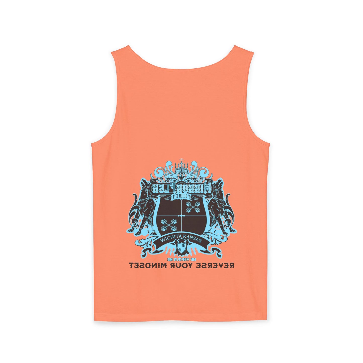 Unisex Tank Top - 'Reverse Your Mindset' Motivational Graphic Tee