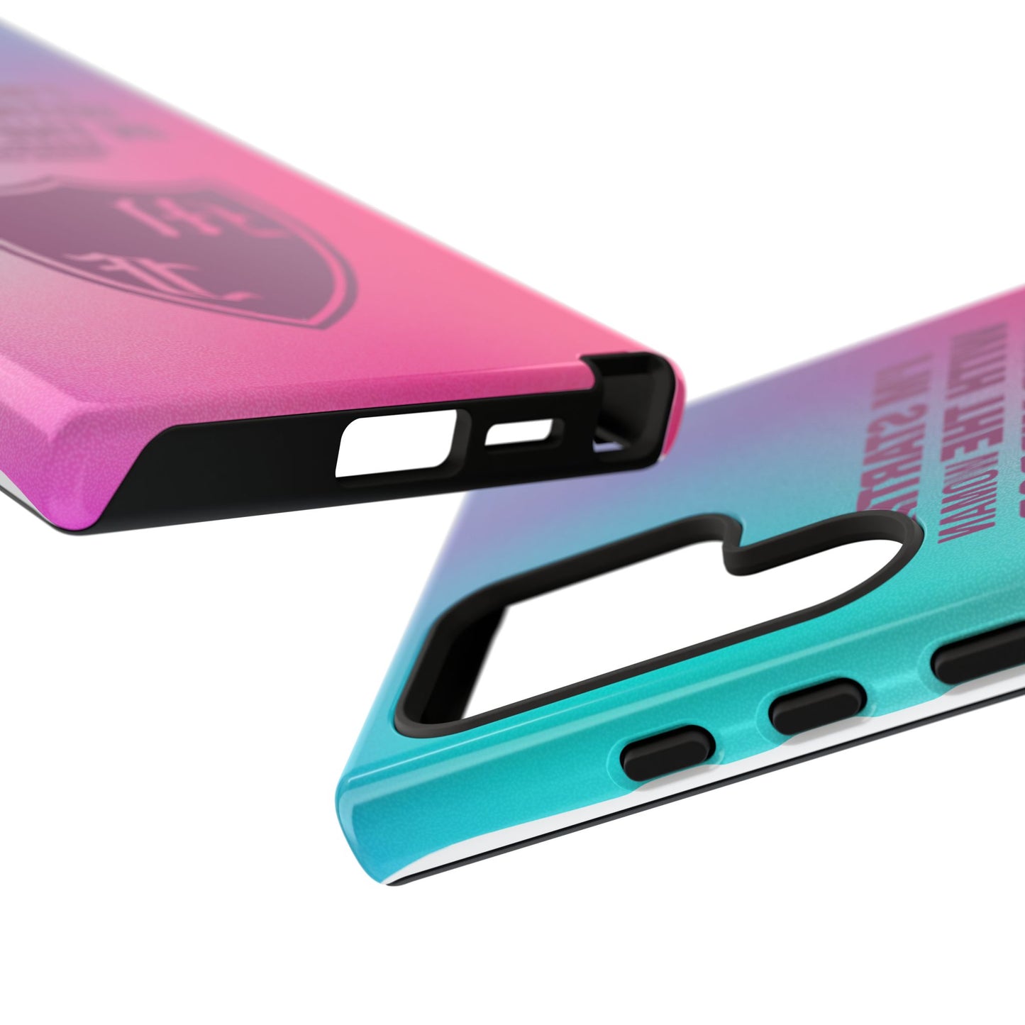 Empowering Phone Case - 'Starting with the Woman in the Mirror' Design