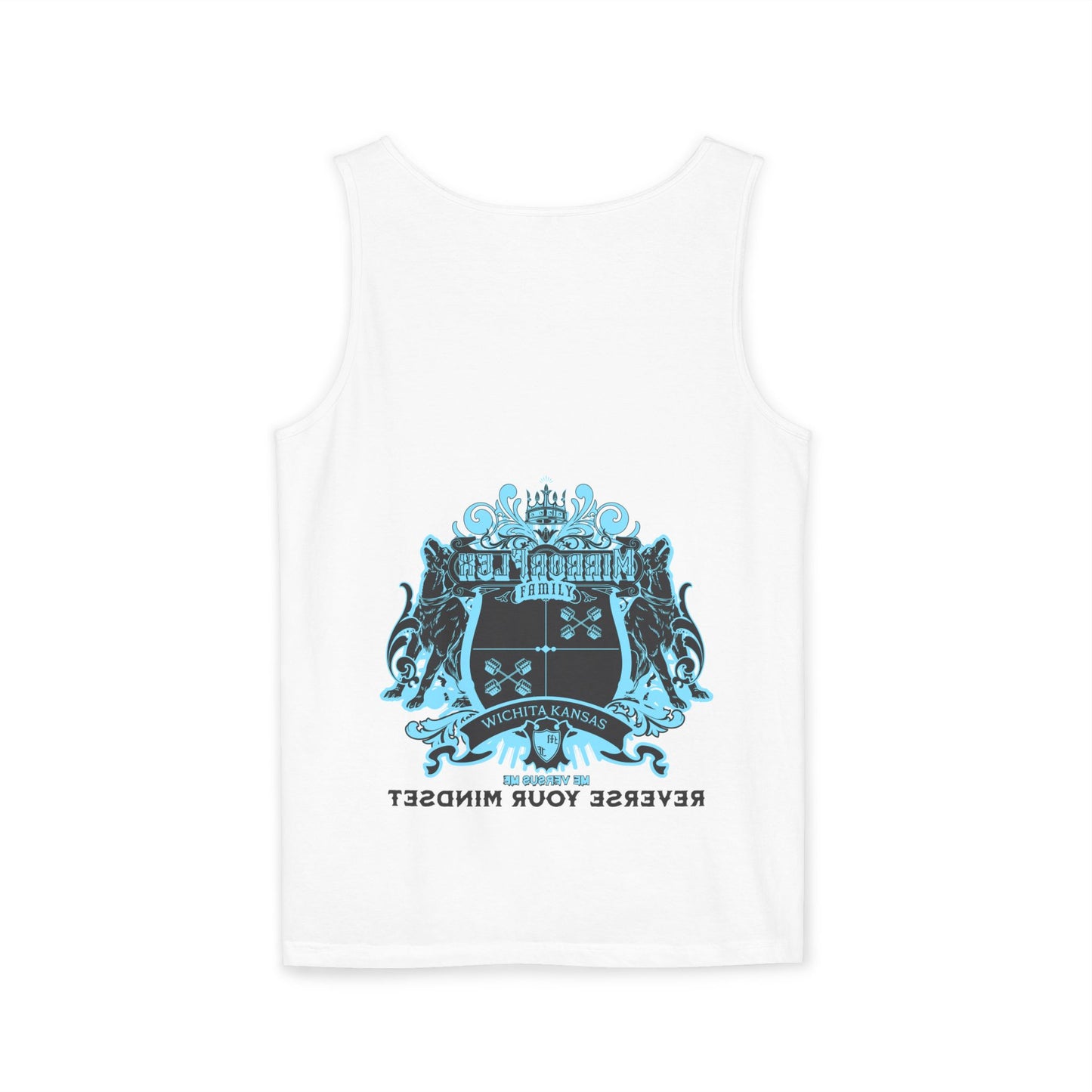 Unisex Tank Top - 'Reverse Your Mindset' Motivational Graphic Tee