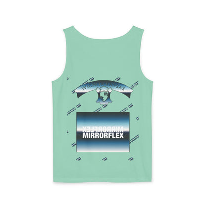 Unisex Garment-Dyed Tank Top - "Don't Quit" Motivational Shirt for Athletes & Casual Wear