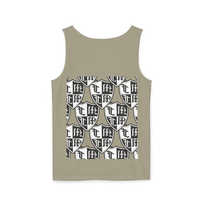 Unisex Garment-Dyed Tank Top - 'I Came to Win' Motivational Gym Wear