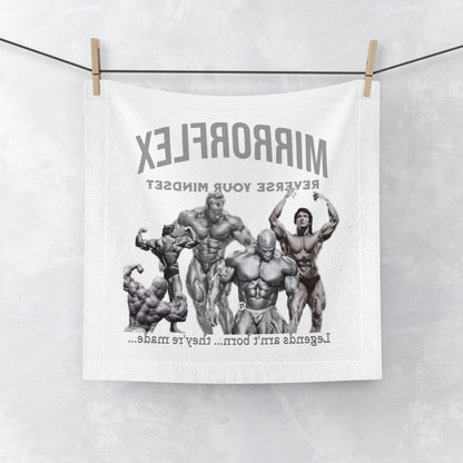 Fitness Motivational Face Towel - 'MirrorFlex: Reverses Your Mindset'