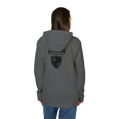 Adidas Unisex Fleece Hoodie - Motivational Fitness Sweatshirt with ‘Stay Classy’ Design
