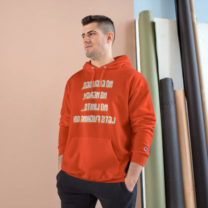 Motivational Champion Hoodie - No Excuses, No Mercy, No Limits!