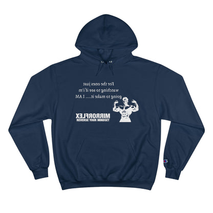 Motivational Champion Hoodie - Reverse Your Mindset, Fitness Inspiration, Gym Wear