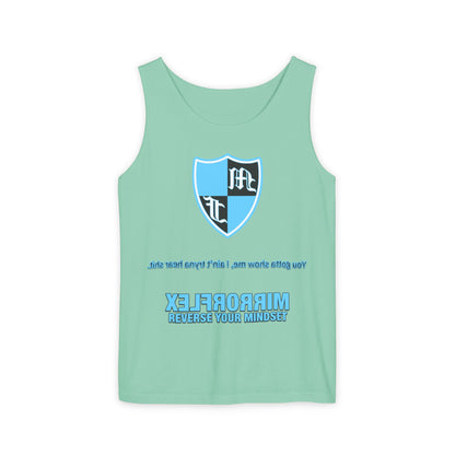 Unisex Tank Top - 'Reverse Your Mindset' Motivational Graphic Tee