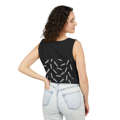 Unisex Garment-Dyed Tank Top - 'F*ck It, Lift That Sh*t' Motivational Workout Tee