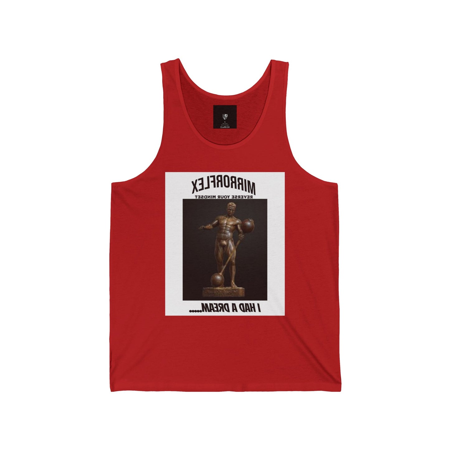 Inspirational Fitness Tank - "I Had A Dream" Unisex Jersey Tank