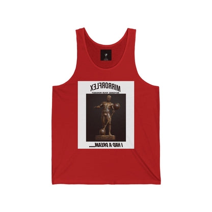 Inspirational Fitness Tank - "I Had A Dream" Unisex Jersey Tank