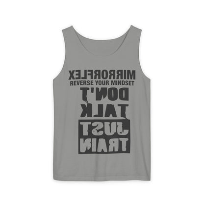 Motivational Unisex Tank Top - 'Reverse Your Mindset'