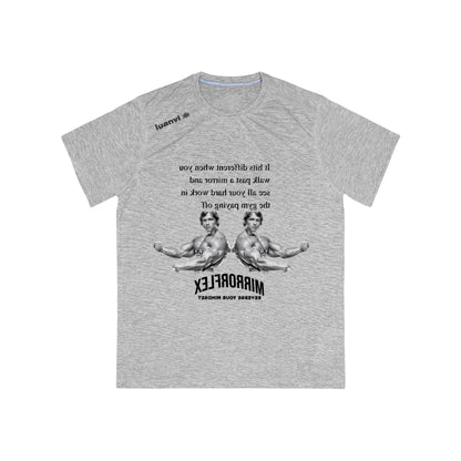 Men's Motivational Sports T-Shirt - MirrorFlex Gym Wear