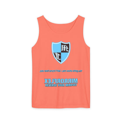 Unisex Tank Top - 'Reverse Your Mindset' Motivational Graphic Tee