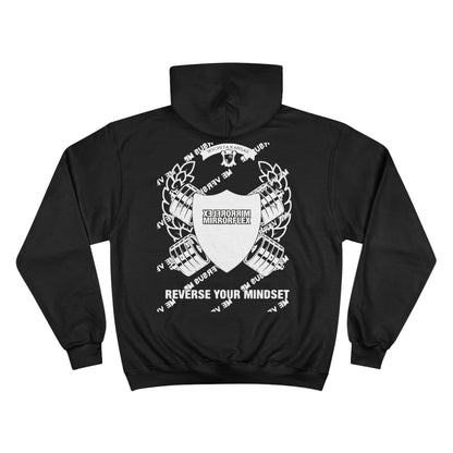 Motivational Champion Hoodie - Reverse Your Mindset, Fitness Inspiration, Gym Wear