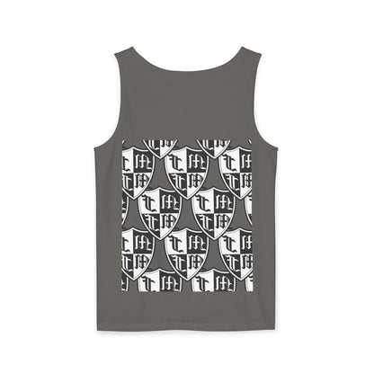Unisex Garment-Dyed Tank Top - 'I Came to Win' Motivational Gym Wear