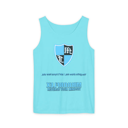 Unisex Tank Top - 'Reverse Your Mindset' Motivational Graphic Tee