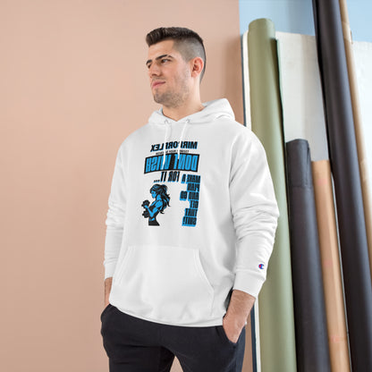 Empowering Champion Hoodie - "Don't Wish for It, Make It Happen" Design