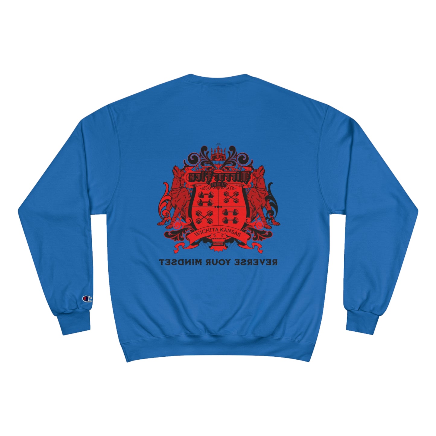 Champion Sweatshirt - 'No One Remembers the Outsider' Statement Crewneck - Stylish, Comfortable, Perfect for Friends and Family Gatherings