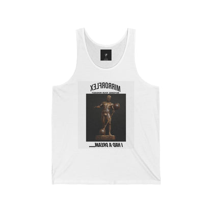 Inspirational Fitness Tank - "I Had A Dream" Unisex Jersey Tank