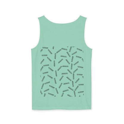Unisex Garment-Dyed Tank Top - 'F*ck It, Lift That Sh*t' Motivational Workout Tee